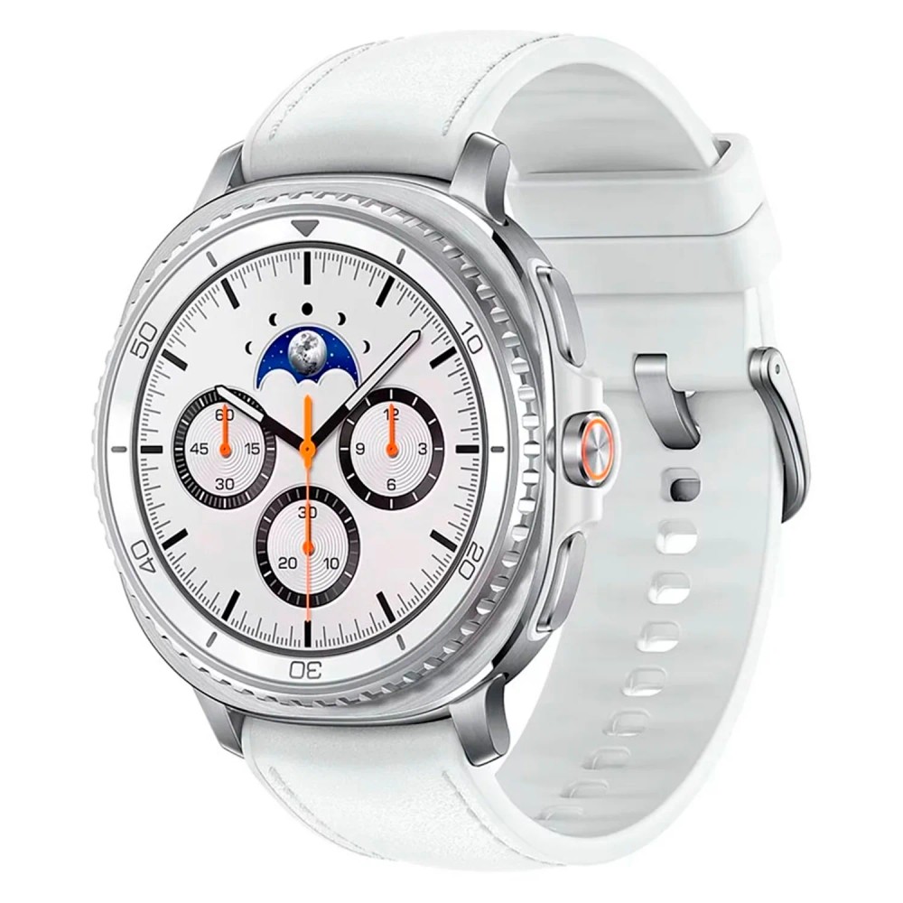 Relógio Inteligente Samsung Galaxy Watch8 46mm Monitor de Saúde Branco