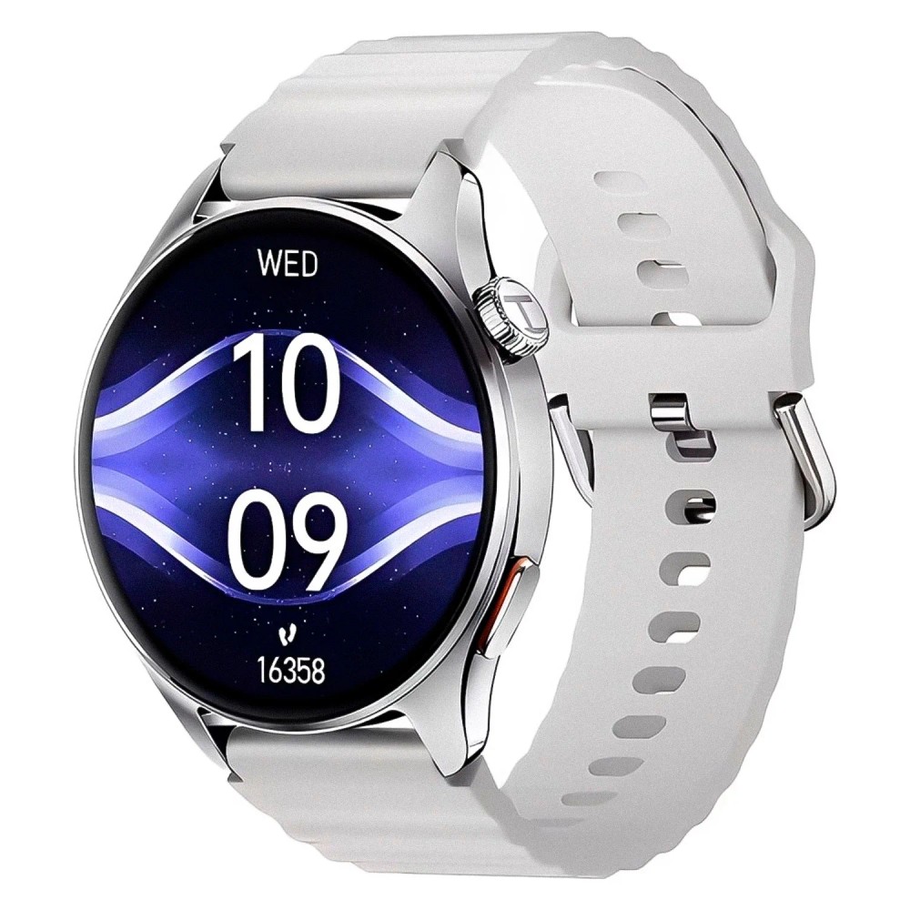 Smartwatch Haylou 4S HF012 com Monitoramento de Saúde Prata