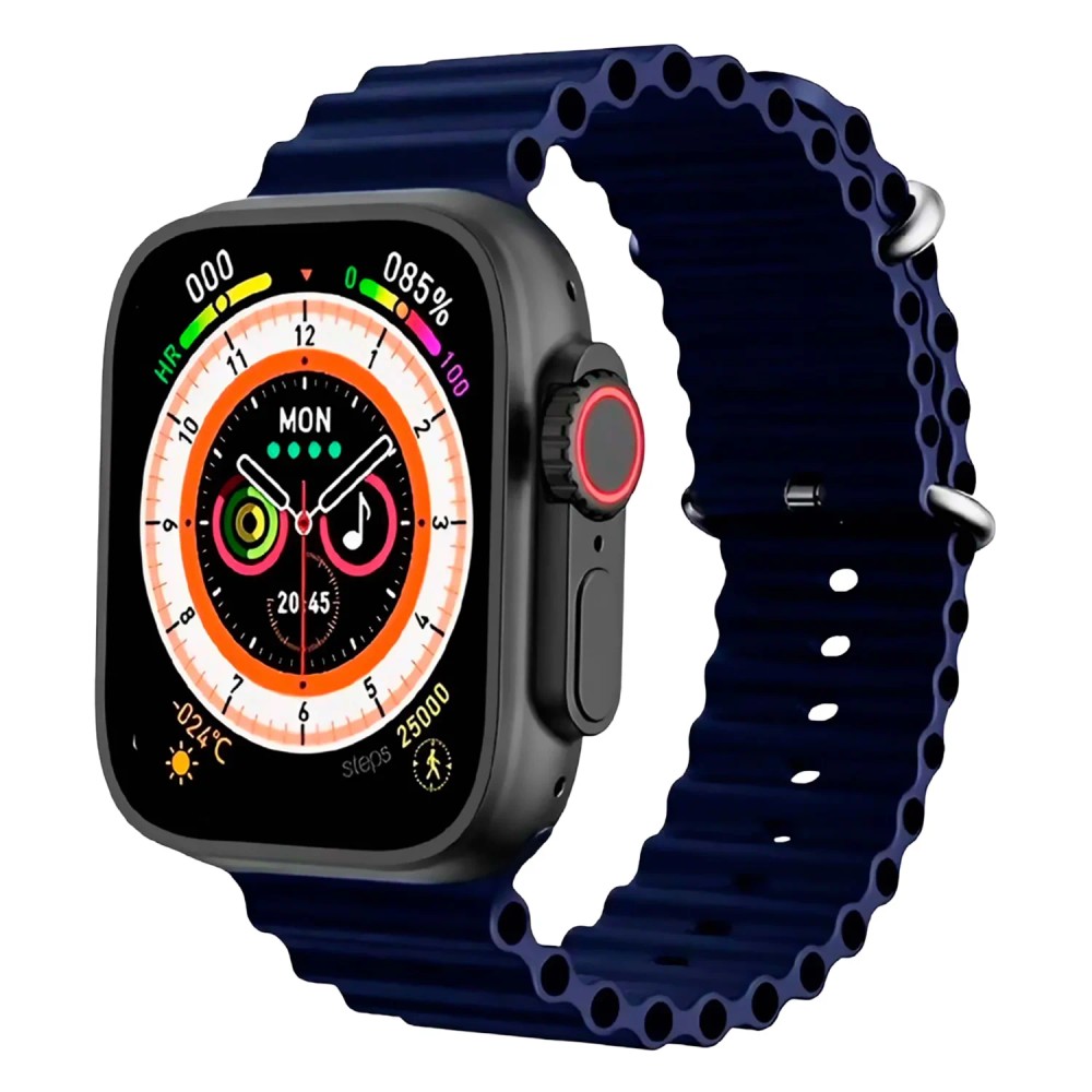 Relógio Inteligente Blulory Ultra Max 49mm 2025 Smartwatch Azul