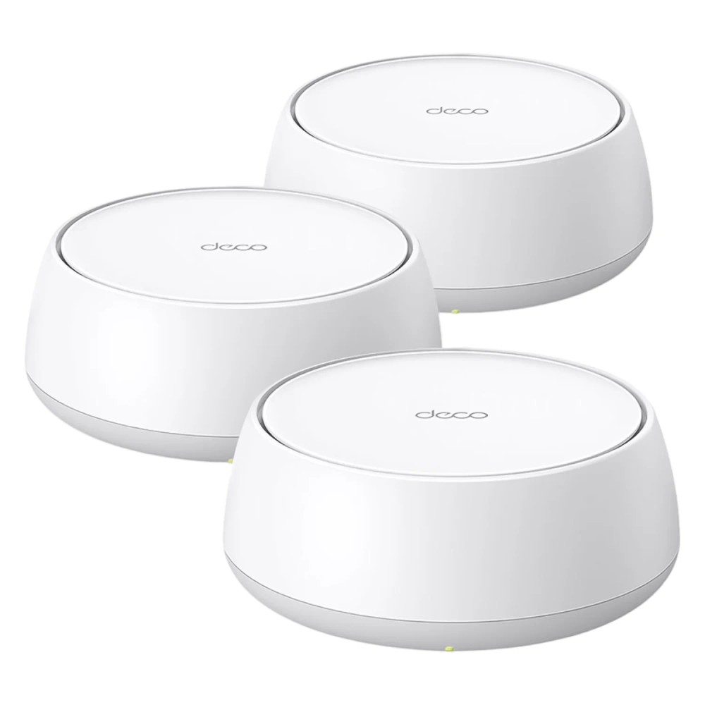 Roteador Wi-Fi TP-Link Deco BE22 3600Mbps Mesh 3 Peças Branco