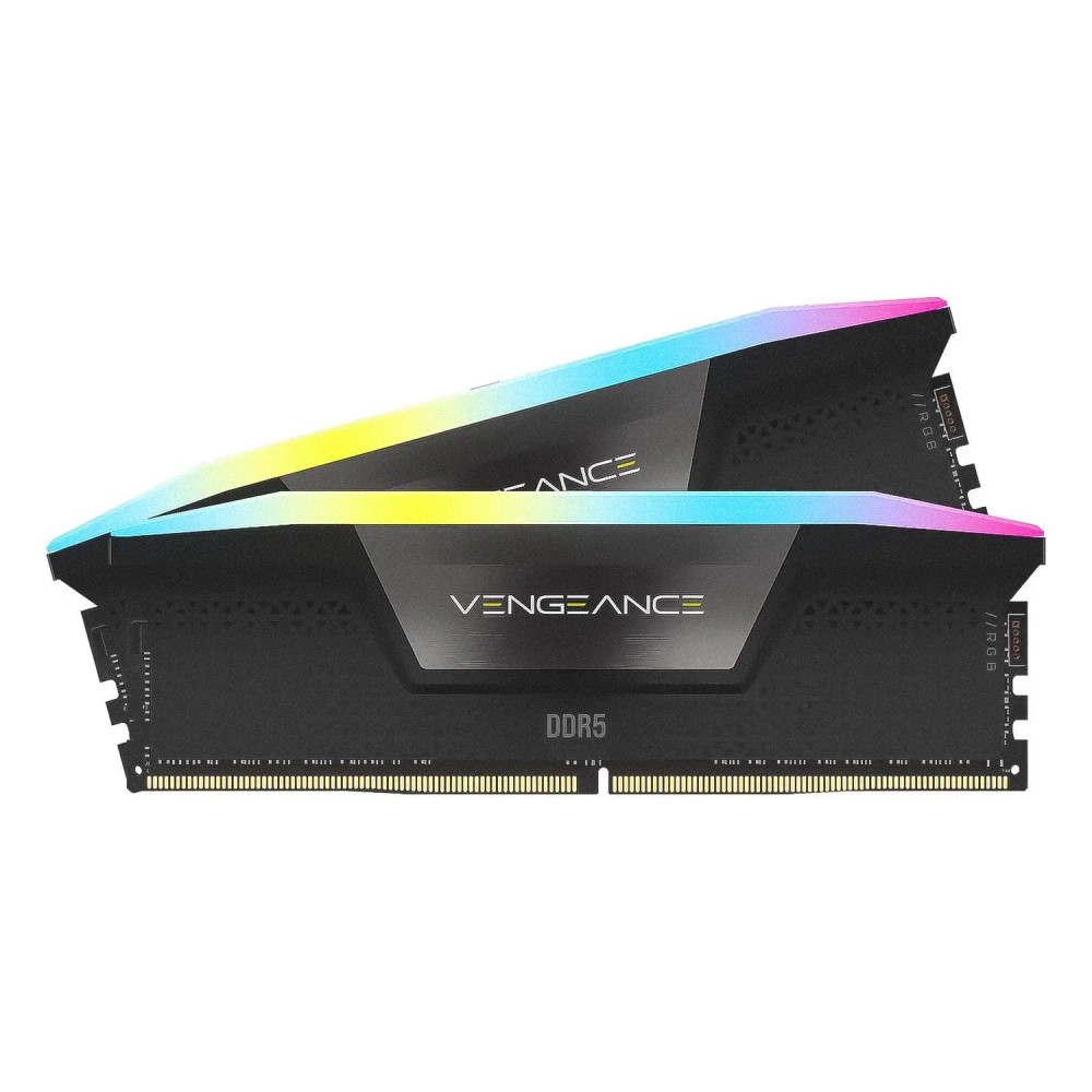 Memória RAM Corsair Vengeance RGB 64GB (2x32GB) DDR5 6000MHz - CMH64GX5M2D6000C40