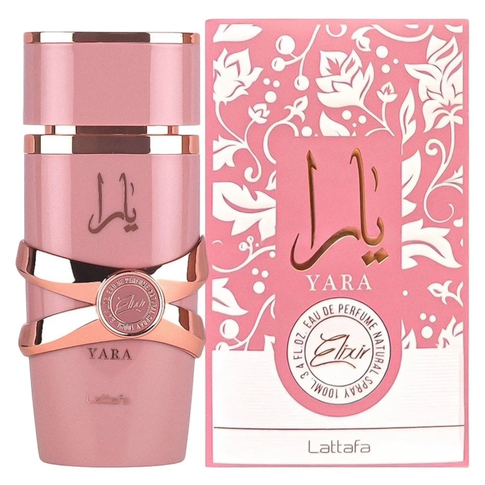 Perfume Feminino Lattafa Yara Elixir Eau de Parfum 100ml Fragrância Marcante