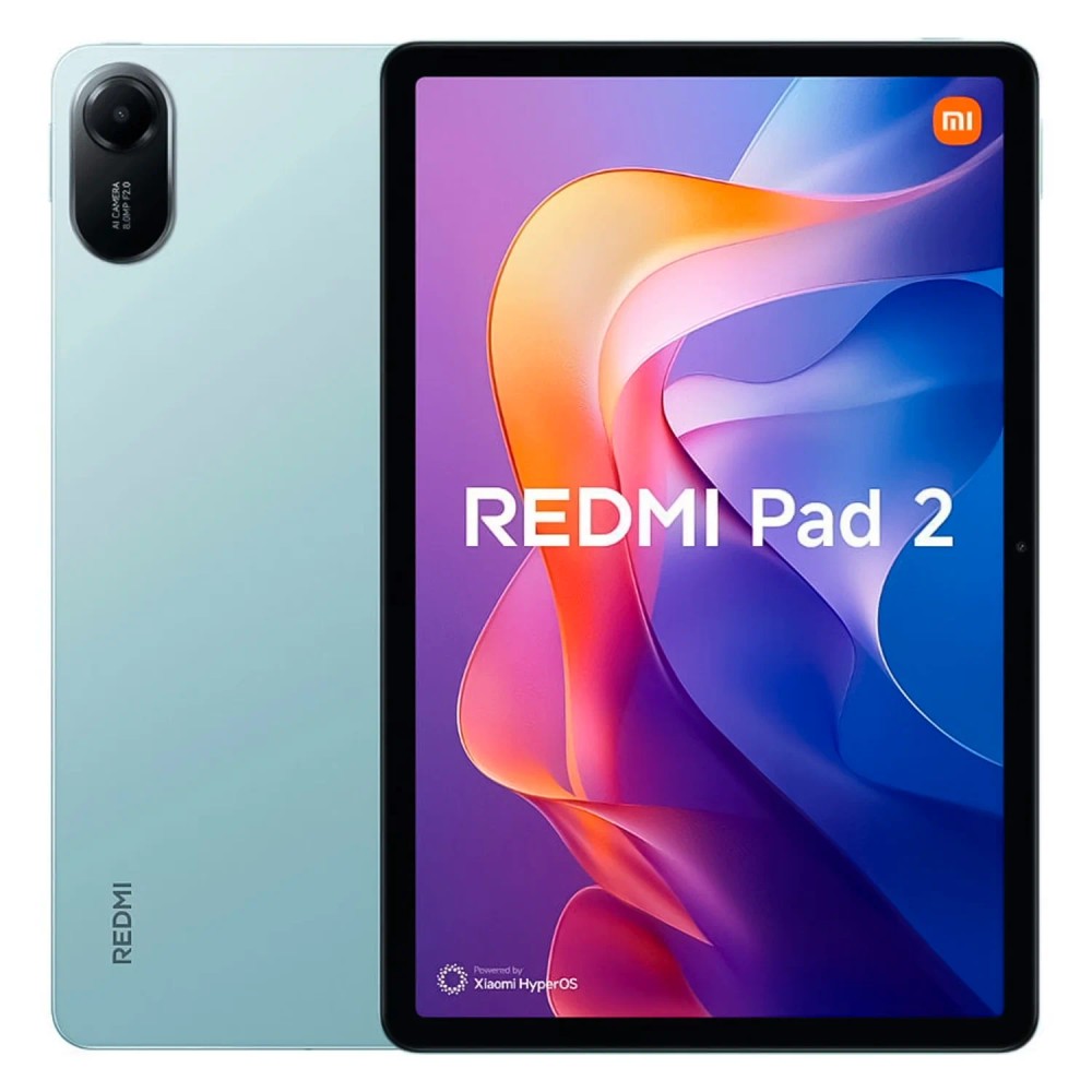 Tablet Xiaomi Redmi Pad 2 11" Wi-Fi 256GB 8GB RAM Verde Tela IPS 2K Câmera 8MP Bateria 8000mAh