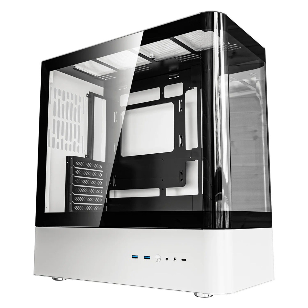Gabinete Gamer darkFlash HM1 Full Tower - Branco