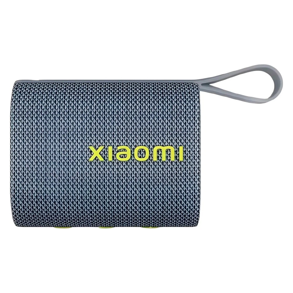 Caixa de Som Portátil Xiaomi Sound Packet MDZ-37-DB Bluetooth 5.0 Bateria 12h Cinza Azul Compacta Leve