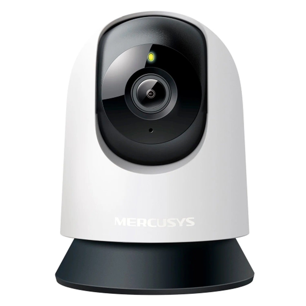 Câmera de Segurança Mercusys MC200 Full HD Wi-Fi 1080p Visão Noturna Detecção de Movimento Branco