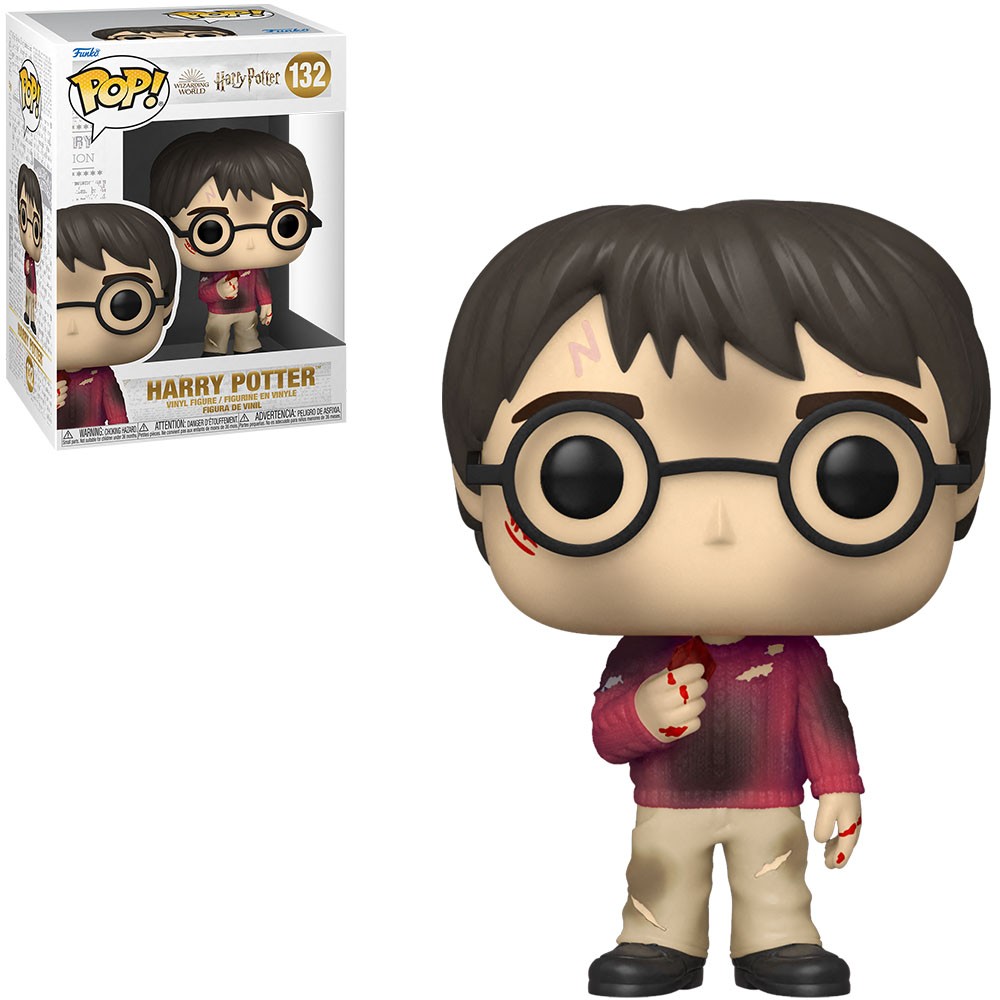 Boneco Funko Pop Harry Potter Harry Potter 132 Colecionável de Vinil Original