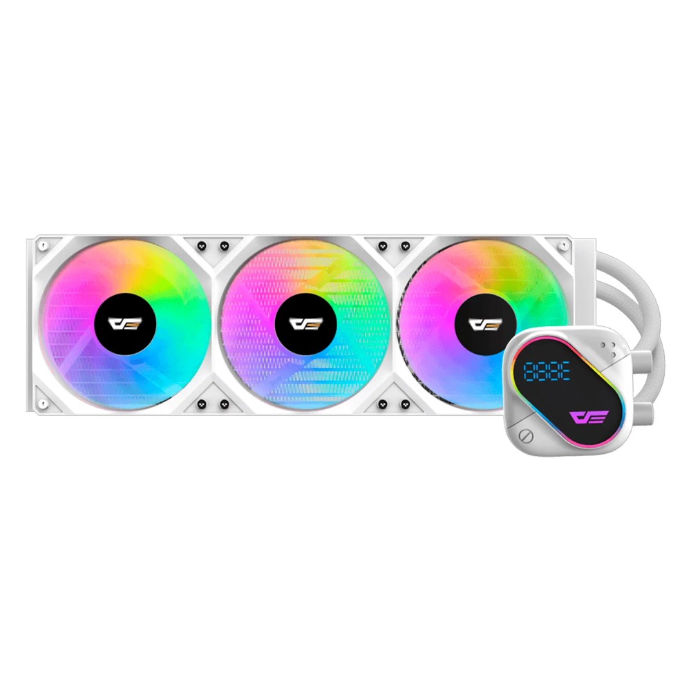 Water Cooler para Processador darkFlash Explore DO360 ARGB - Branco