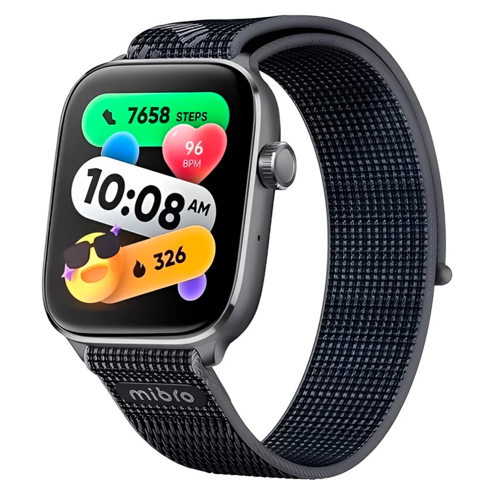 Relógio Inteligente Mibro Watch Fit XPAW027 com Monitor de Atividades Preto