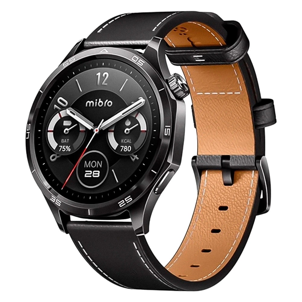 Smartwatch Mibro Watch GT Preto e Verde com Monitor de Atividades