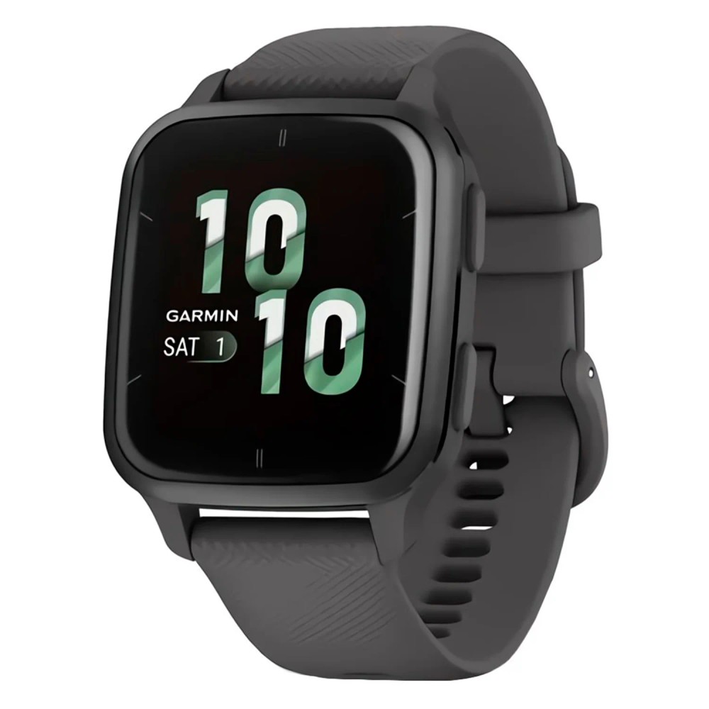 Relógio Inteligente Garmin Venu SQ 2 Cinza Fitness e Saúde