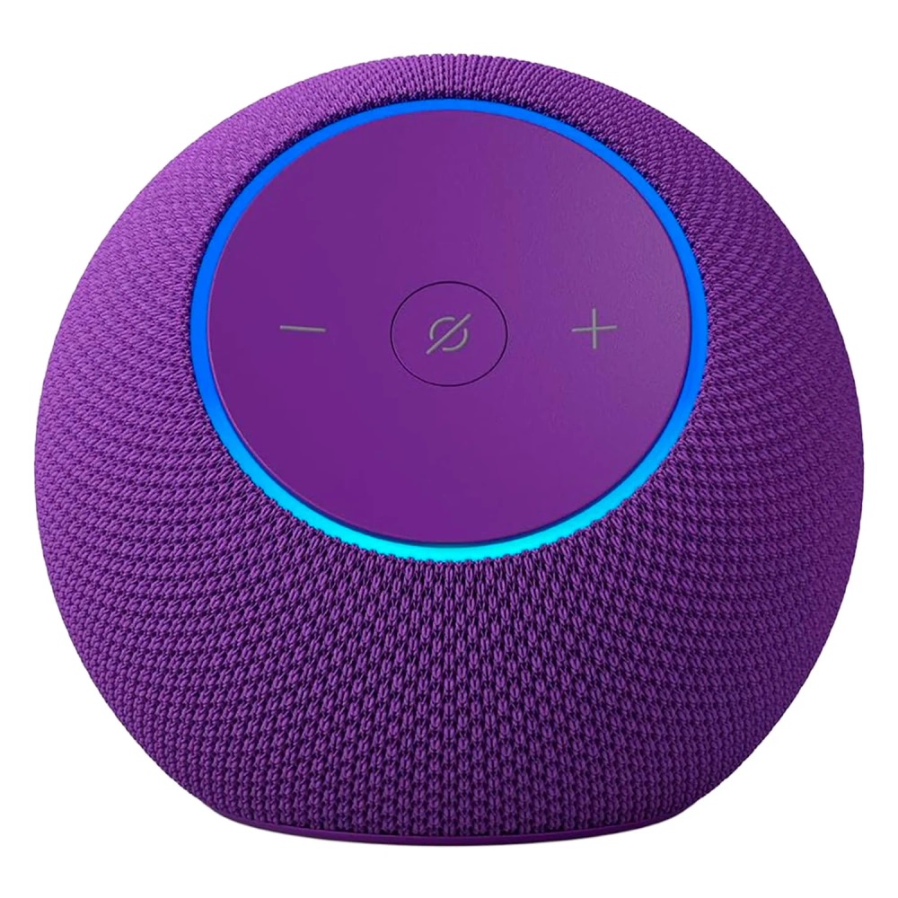 Caixa de Som Inteligente Amazon Echo Dot Max com Alexa Roxo