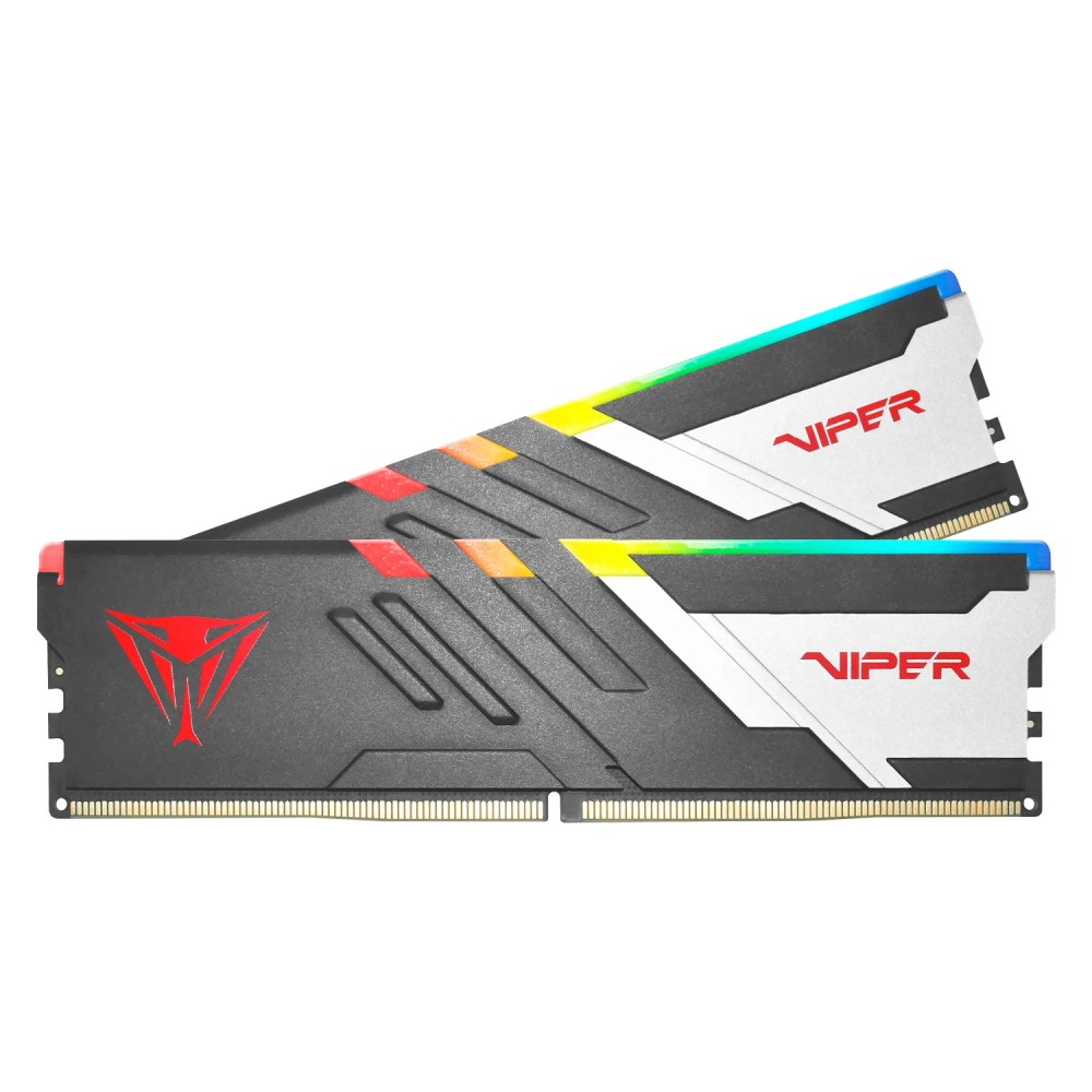 Memória RAM Patriot Viper Venom RGB 48GB (2x24GB) DDR5 6000 MHz - PVVR548G600C30K