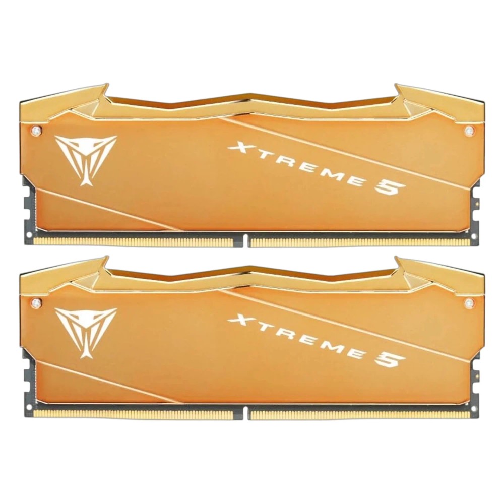 Memória RAM Patriot Viper Xtreme 5 Aurum 64GB (2x32GB) DDR5 6400 MHz - VXA564G6432K