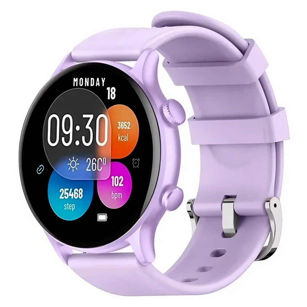 Relógio Inteligente G-Tide R5 Lite Monitor de Atividade Roxo