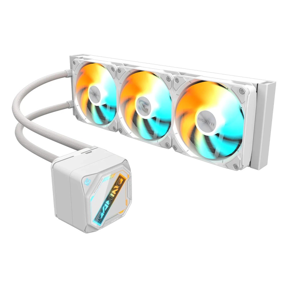 Water Cooler para Processador Gigabyte Gaming 360 ICE ARGB - Branco (3 Fans)