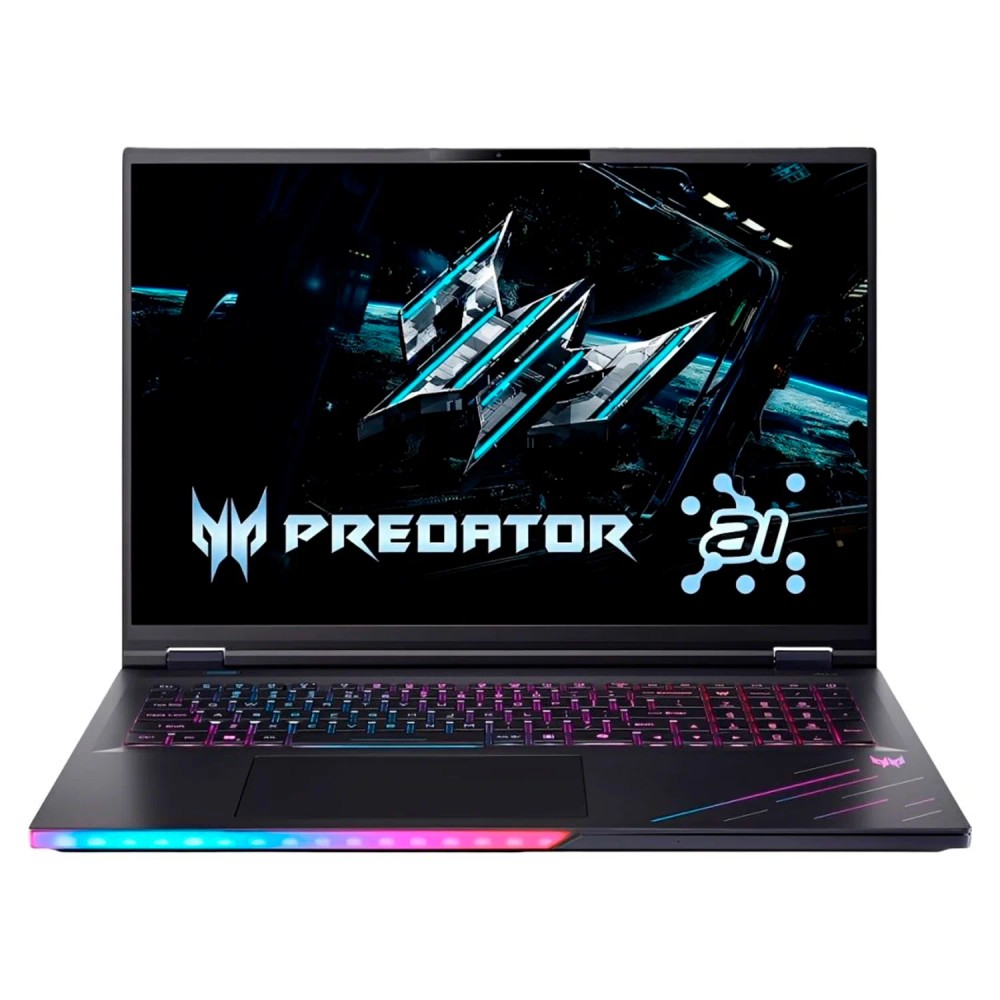 Notebook Gamer Acer Predator Helios 18 PH18-73-90A6 Intel Core Ultra 9-275HX RTX 5080 16GB 32GB RAM 1TB SSD Tela 18" WQXGA Windows 11 Preto
