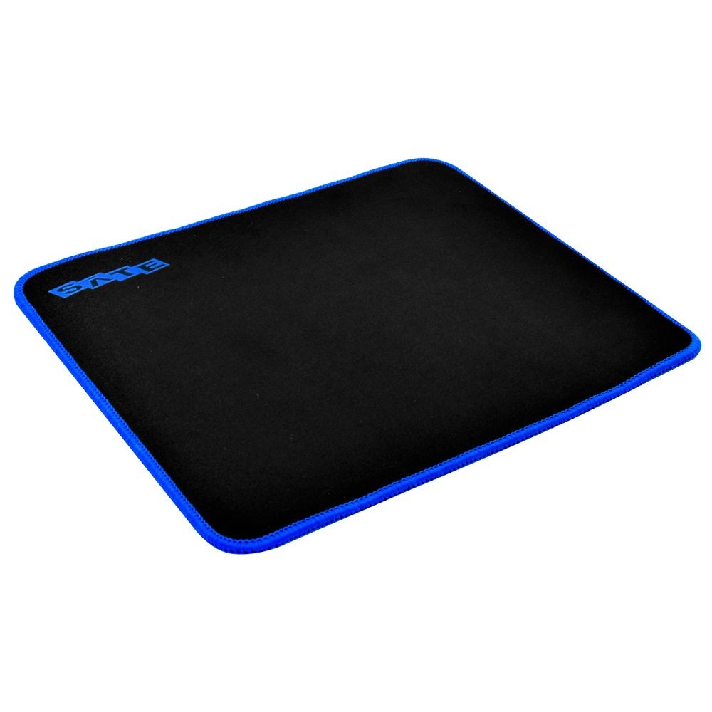 Mousepad Satellite A-PAD014 210x250mm Azul Base Antiderrapante Superfície Tecido Gamer Escritório