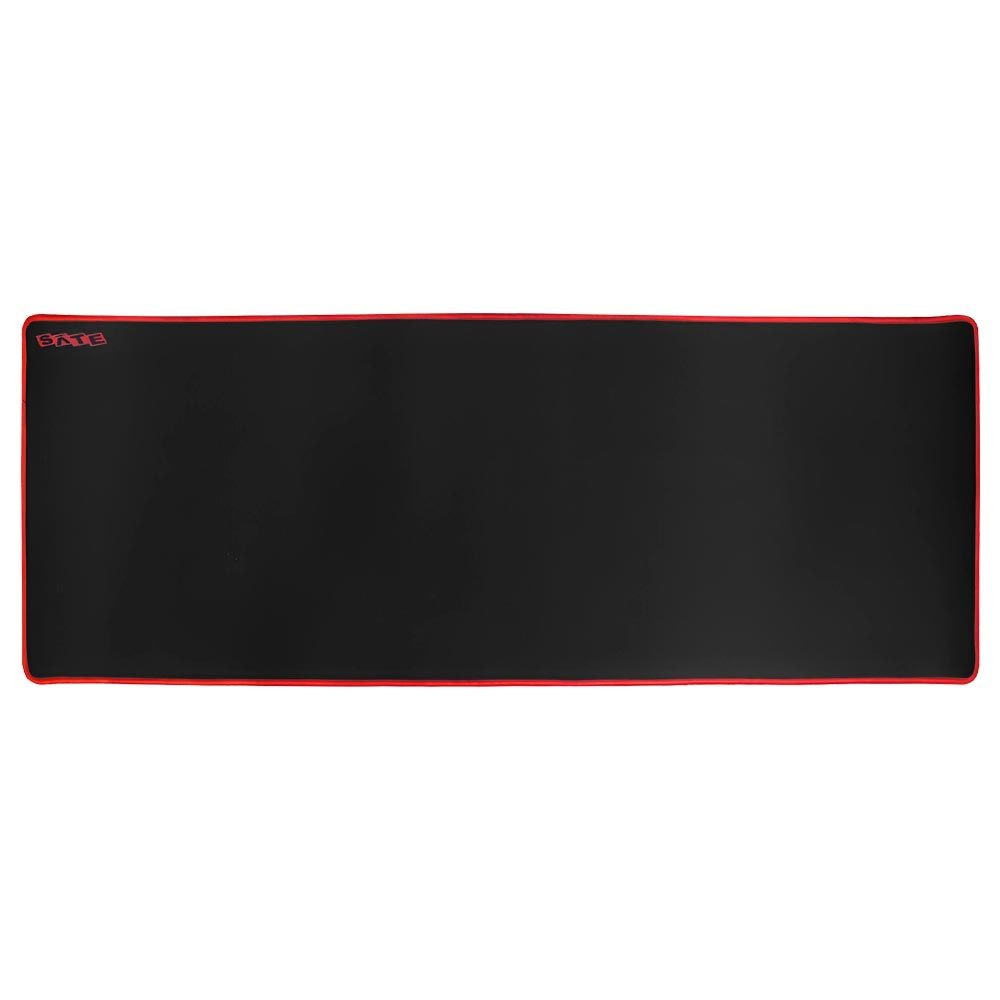 Mousepad Satellite A-PAD032 300x800mm Gamer Grande Antiderrapante Superfície Speed Borda Costurada Vermelho