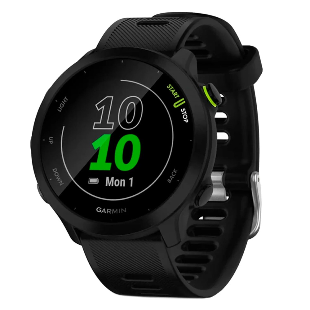 Relógio Inteligente Garmin Forerunner 55 Preto com Monitor de Atividade