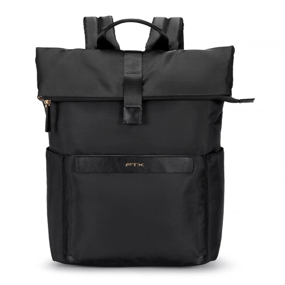 Mochila para Notebook FTX Olivia-BK 15.6" Preta Resistente Impermeável Compartimentos Ergonomica Estilo Casual