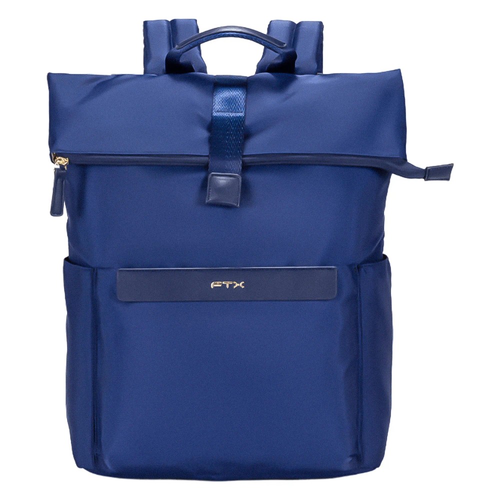 Mochila para Notebook FTX Olivia-BL 15.6" Azul Impermeável Compartimento para Acessórios Ergonomica Alça Ajustável