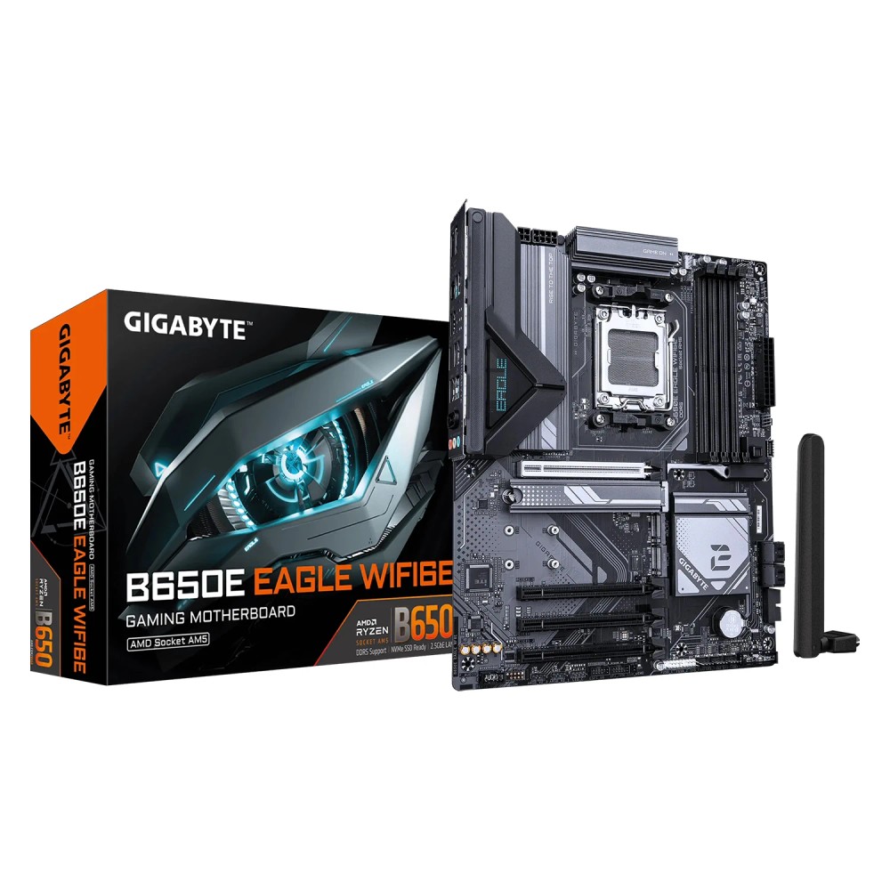 Placa Mãe Gigabyte B650E ATX WiFi6E DDR5 Socket AM5 Alta Performance
