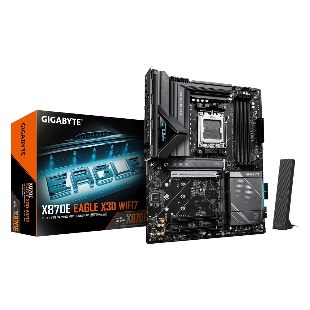 Placa Mãe ATX Gigabyte Aorus Master X3D Socket AM5 DDR5 128GB