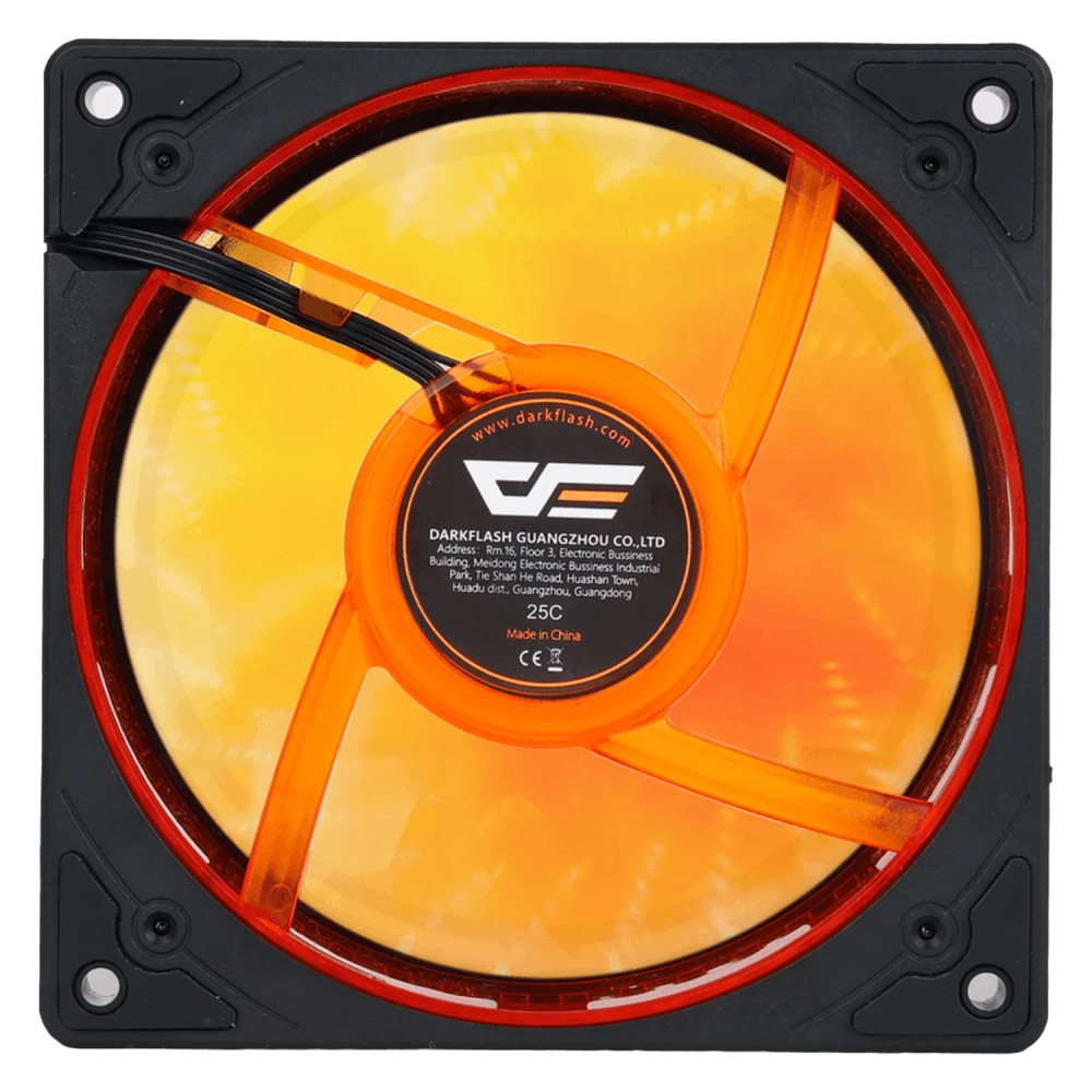Cooler Fan para Gabinete darkFlash DE8R Single - Preto