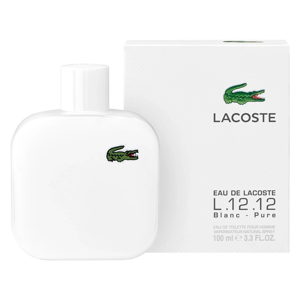 Perfume Masculino Lacoste L.12.12 Blanc 100ml Eau de Toilette Fresco