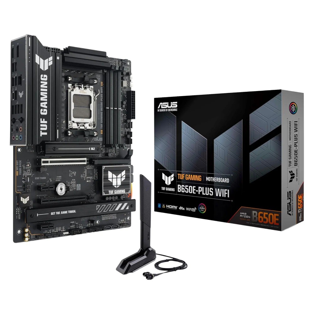 Placa Mãe Asus TUF B650E-PLUS WiFi ATX Socket AM5 Suporte DDR5