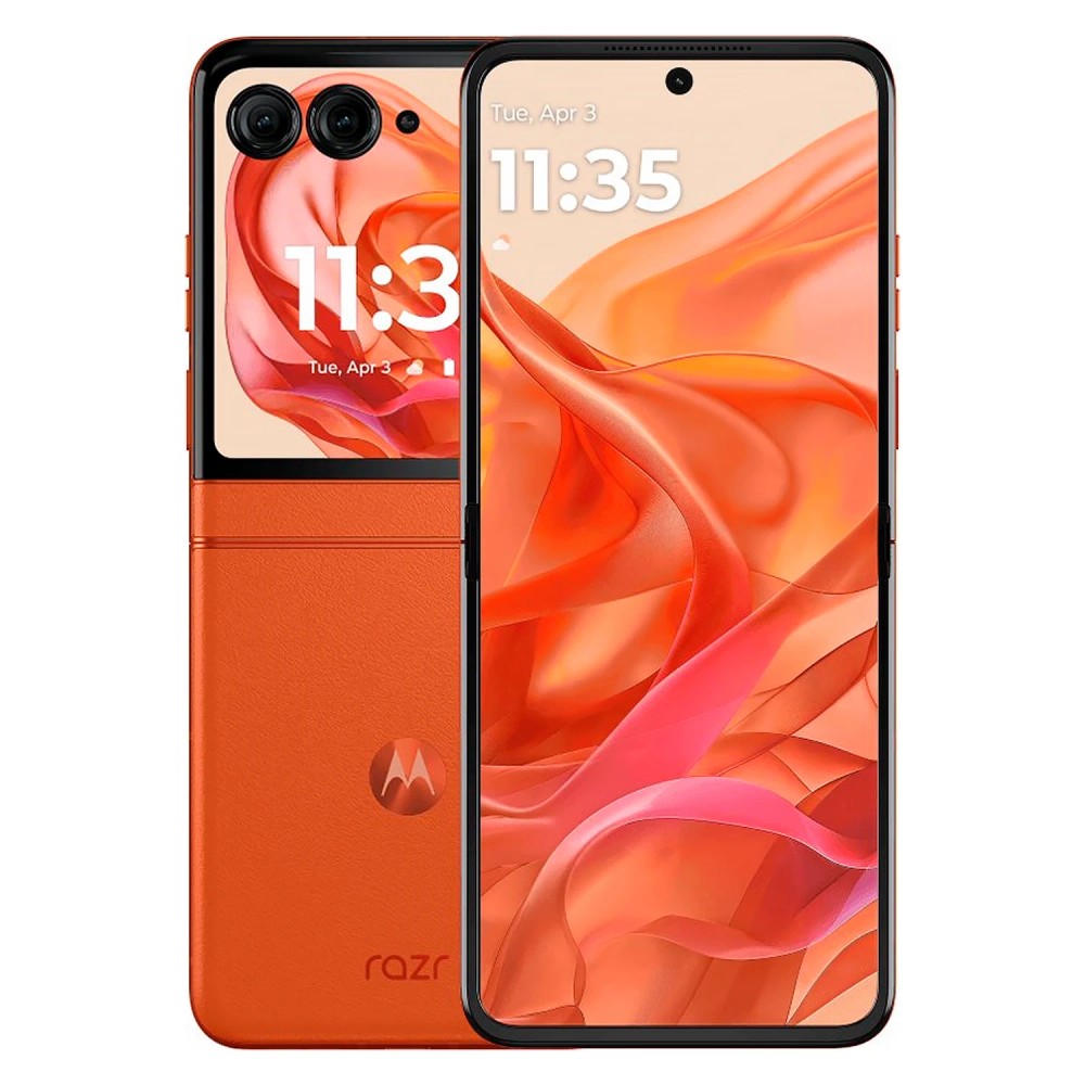 Smartphone Motorola Razr 50 5G Dual SIM 512GB 12GB RAM Tela 6.9 Laranja