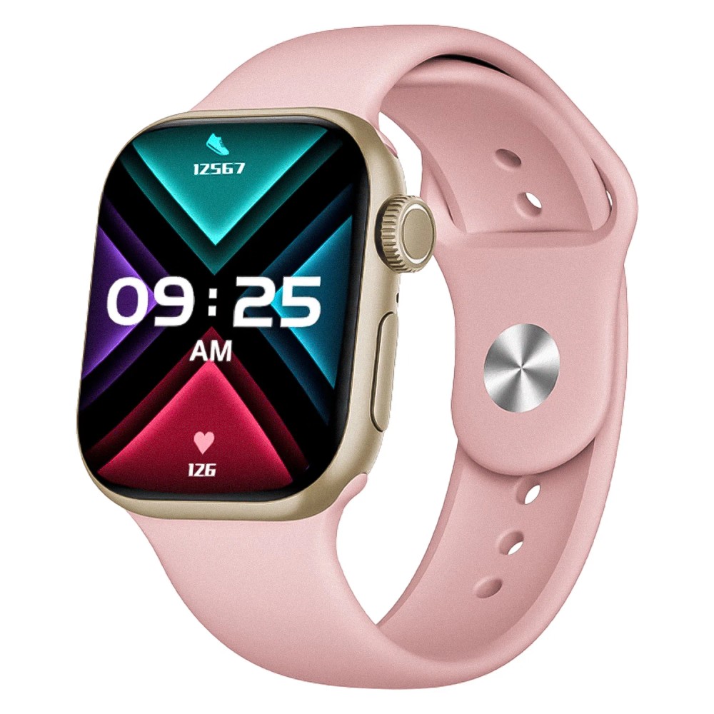 Relógio Inteligente FTX FTXA9C 46mm Bluetooth Rosa Dourado