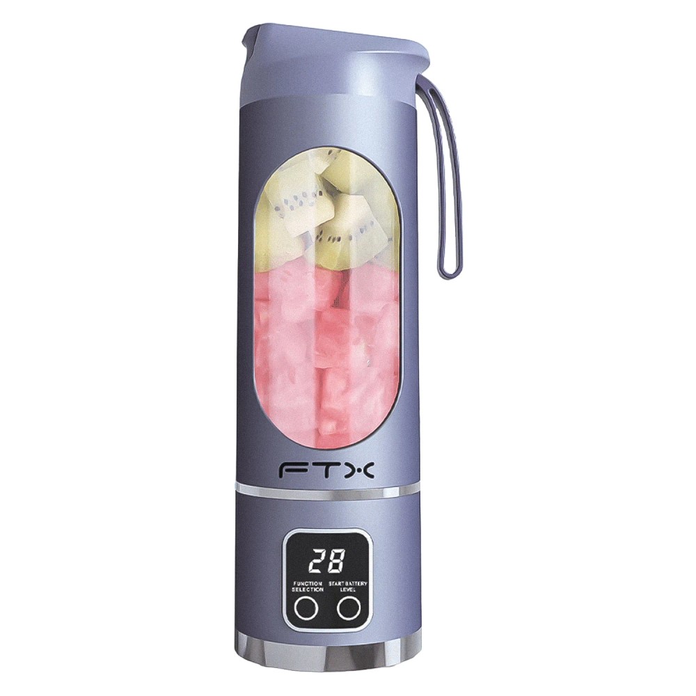 Liquidificador Portatil FTX 25W PB-PR 127130 - Roxo