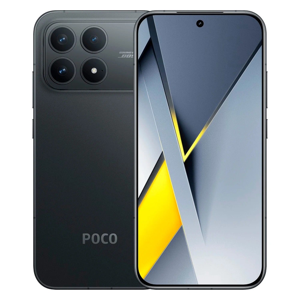 Smartphone Xiaomi Poco F8 Pro 5G Global 256GB 12GB RAM Dual SIM Tela AMOLED Preto Versão Global