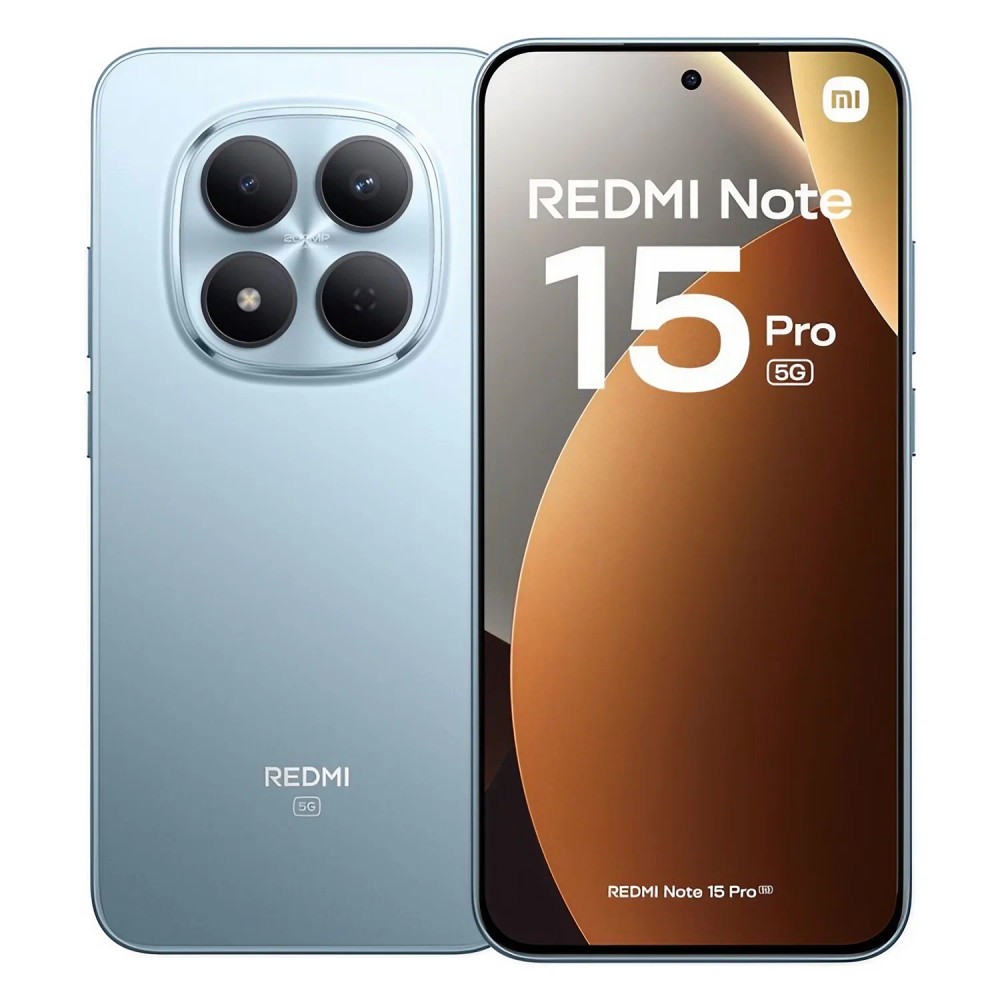 Smartphone Xiaomi Redmi Note 15 Pro 5G Global 256GB 8GB RAM Dual SIM Tela 6.83 Polegadas Azul