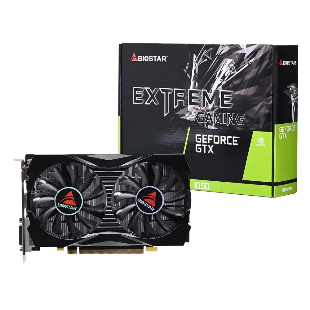 Placa de Vídeo Biostar Extreme Gaming NVIDIA GeForce GTX-1050 4GB GDDR5 - VN1055XF41