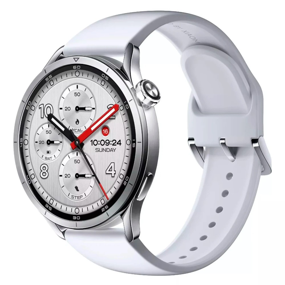 Smartwatch Xiaomi Watch S5 BHR08ISGL 46mm GPS Bluetooth Esportivo Tela AMOLED Prata Bateria Longa Duração