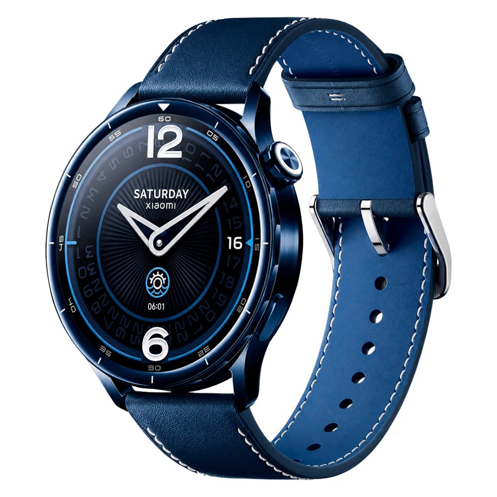 Smartwatch Xiaomi Watch S5 BHR08ITGL 46mm AMOLED GPS Bluetooth Esportivo Monitor Cardíaco Azul