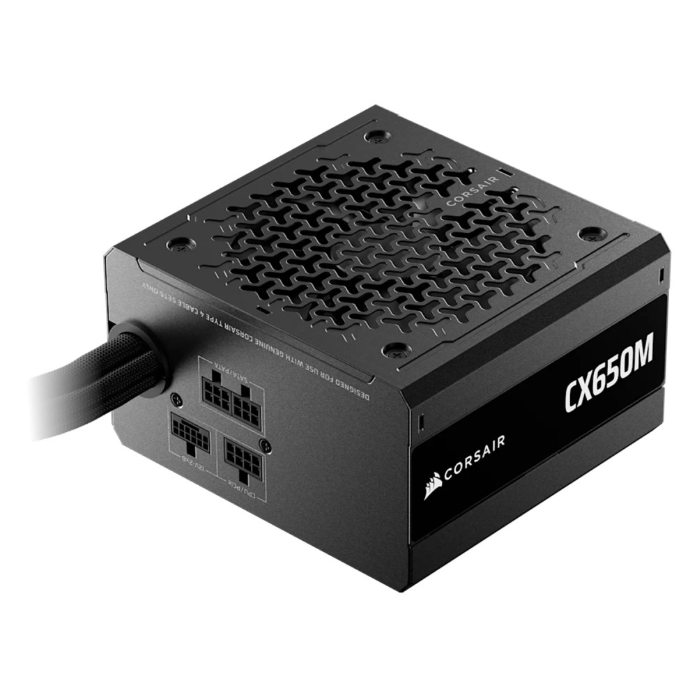 Fonte Corsair CX650M CP-9020310-NA ATX 650W 80Plus Bronze - Preto