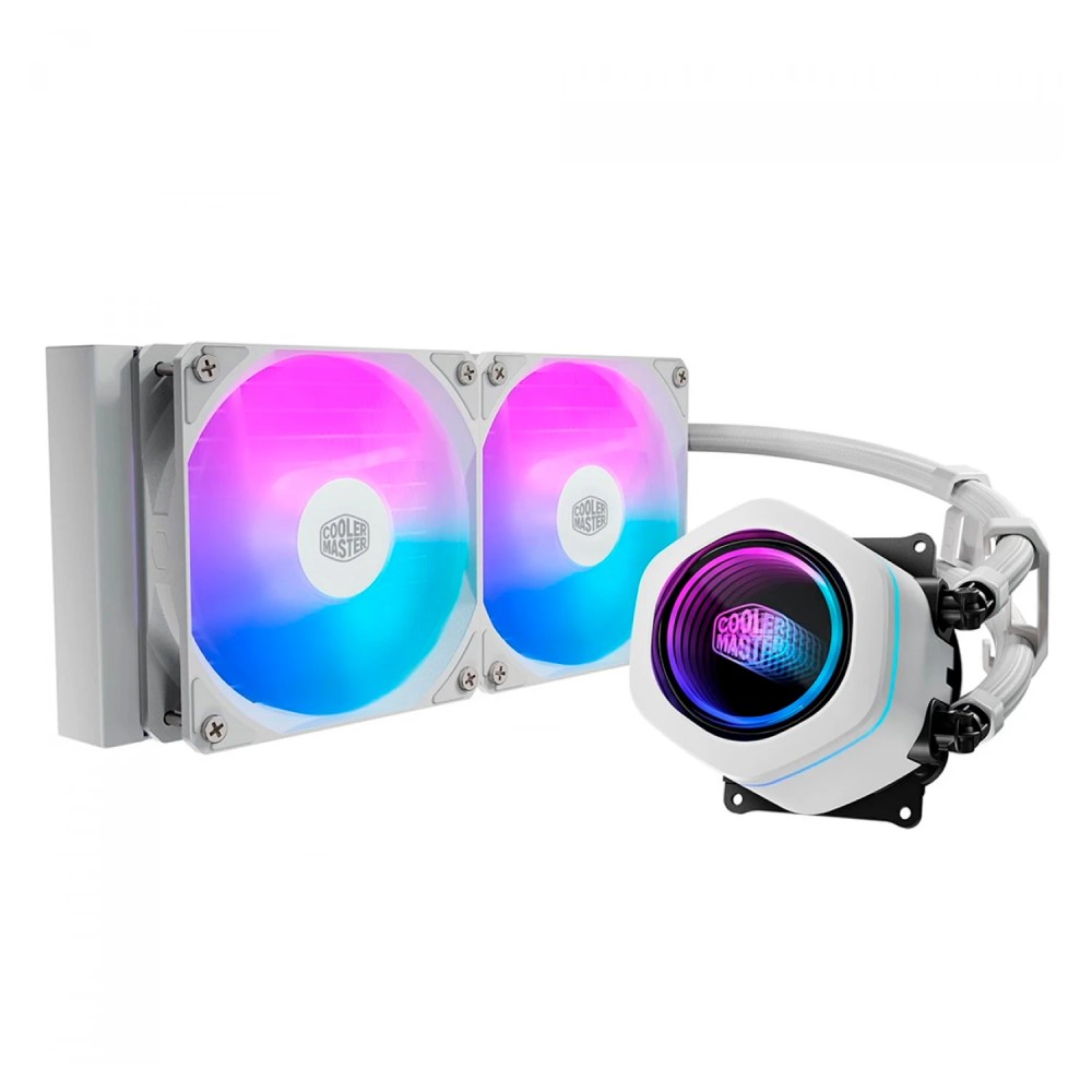 Water Cooler para Processador Cooler Master Masterliquid Core Nex MLX-D24M-A18PA-RW ARGB - Branco