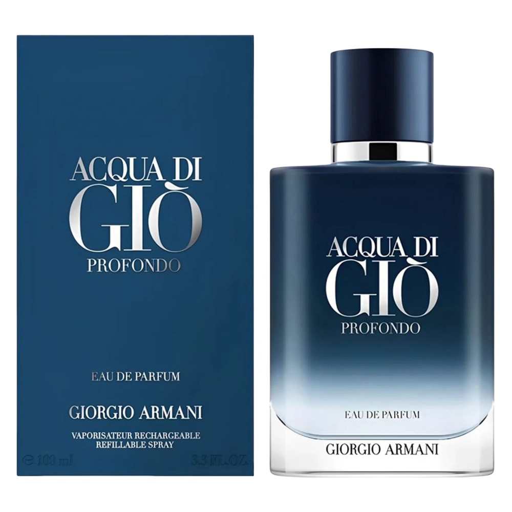 Perfume Masculino Acqua Di Giò Profondo Giorgio Armani 100ml