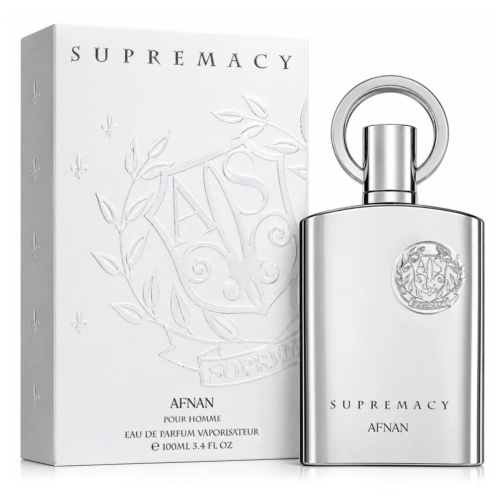 Perfume Masculino Afnan Supremacy Silver 100ml Eau de Parfum Fresco