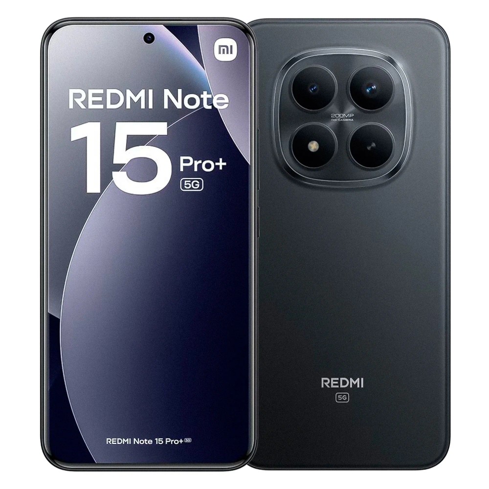 Smartphone Xiaomi Redmi Note 15 Pro+ 5G Global 512GB 12GB RAM Tela 6.83 Polegadas Dual SIM Preto Câmera Dupla Alta Resolução Bateria Longa D