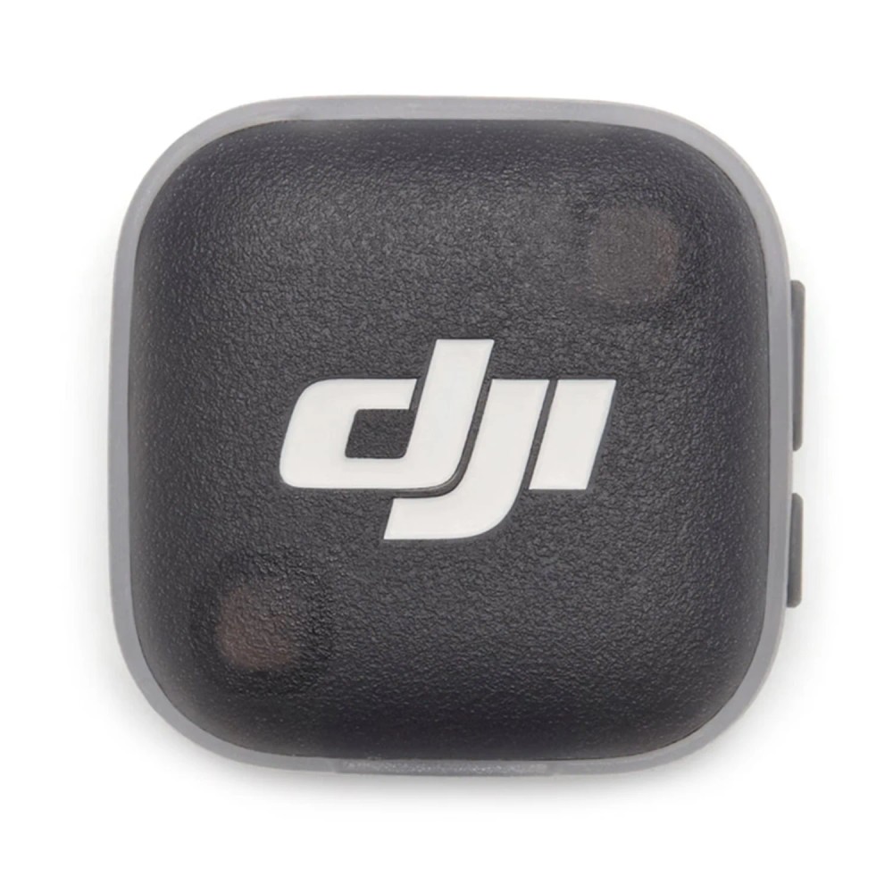 Microfone Sem Fio DJI Mic Mini 2 Transmitter Compacto 250m Alcance 15h Bateria Ideal para Vídeo e Áudio Profissional