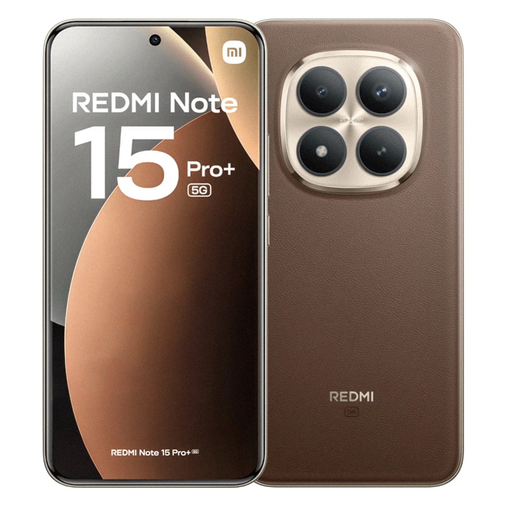 Smartphone Xiaomi Redmi Note 15 Pro+ 5G Global 512GB 12GB RAM Tela 6.83 Polegadas Dual SIM Marrom