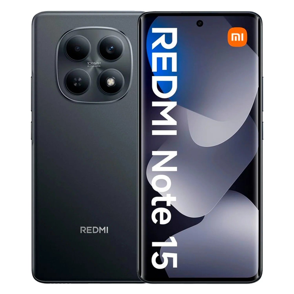 Smartphone Xiaomi Redmi Note 15 4G Global 128GB 6GB RAM Dual SIM Tela 6.77 Polegadas Preto