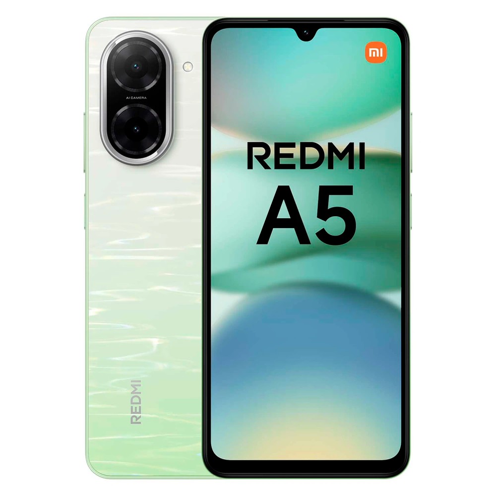 Smartphone Xiaomi Redmi A5 128GB 4GB RAM Global Dual SIM Tela 6.88 Polegadas Verde Fone Câmera Conectividade Ótima Qualidade