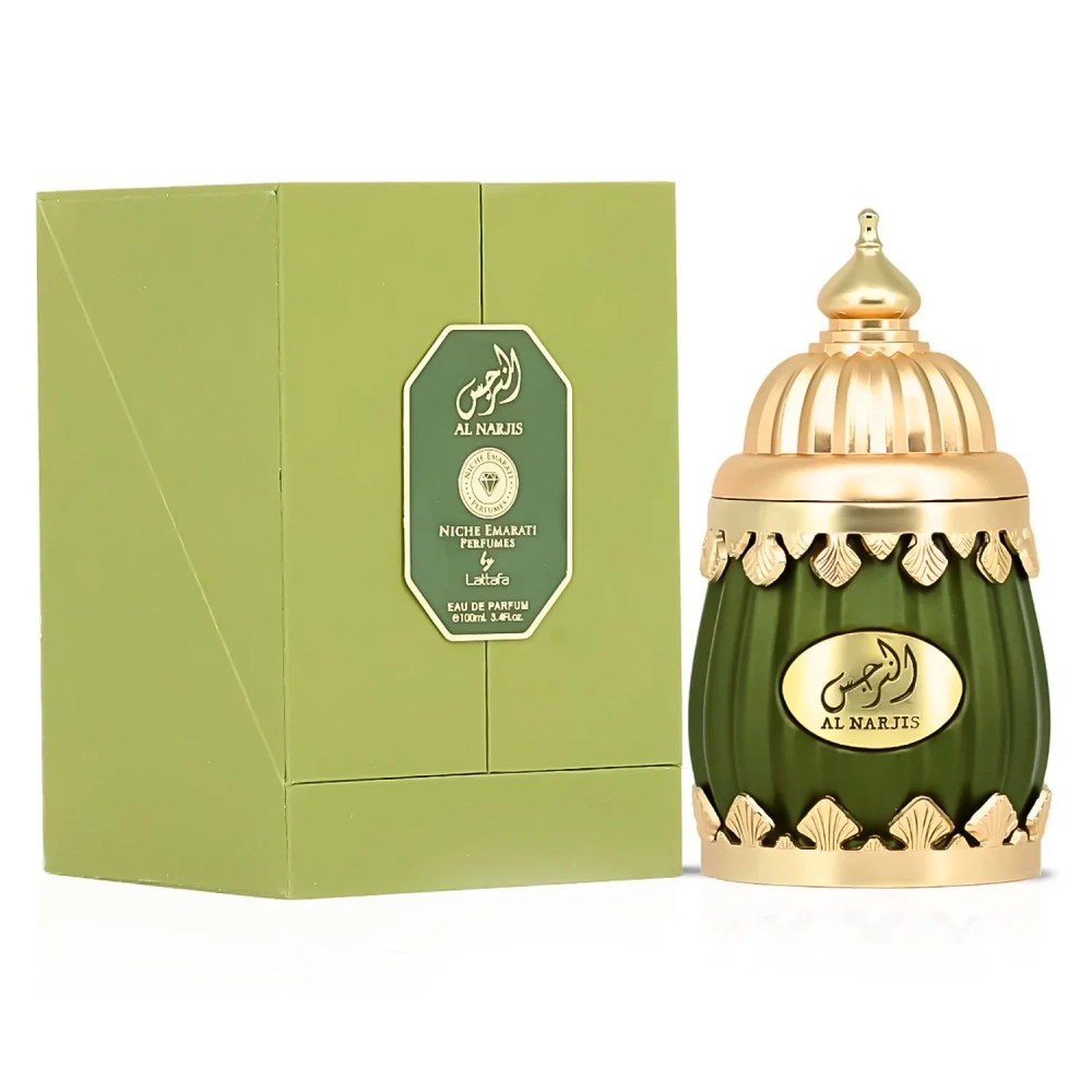 Perfume Unissex Lataffa Niche Emarati Al Narjis 100ml Fragrância Premium