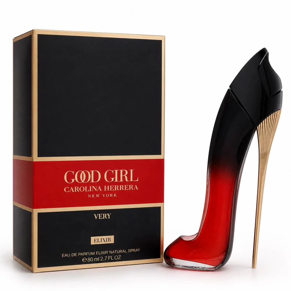 Perfume Feminino Carolina Herrera Very Good Girl Elixir 80ml Fragrância Intensa